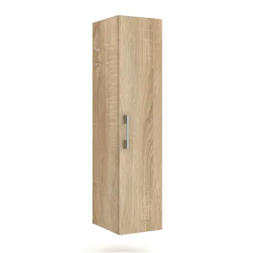 Słupek lazienkowy wiszący LUNA 1D 30 cm Dąb Sonoma